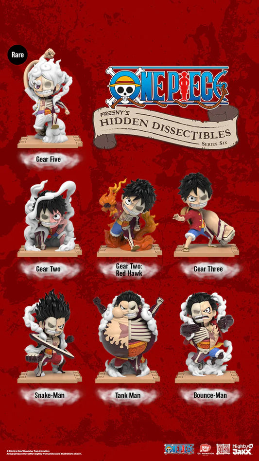 Blind Box One Piece Serie 6 Hidden Dissectibles Luffy’s Gears – Figure a Sorpresa