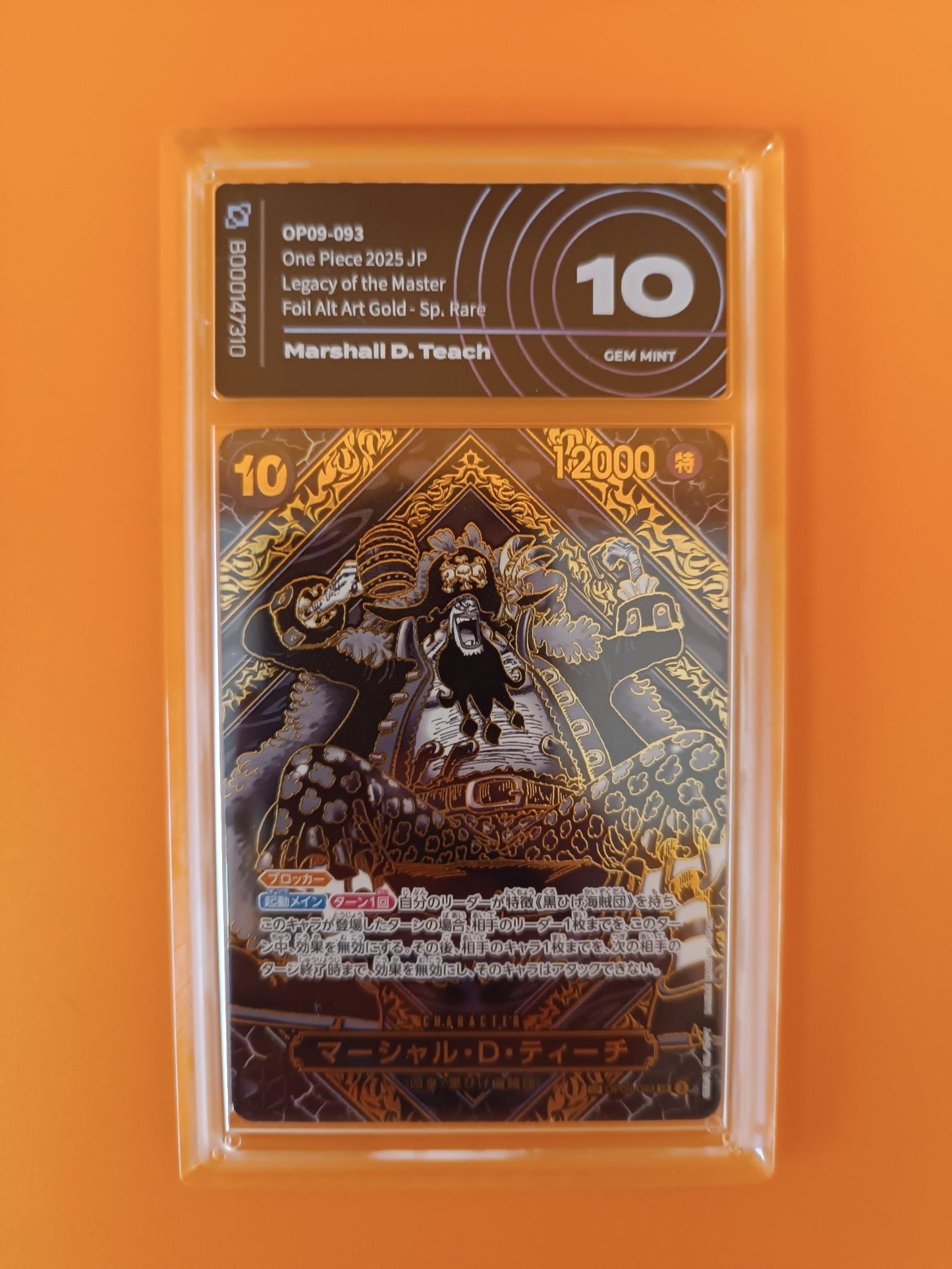 Carta gradata AiGrading 10 Marshall D. Teach