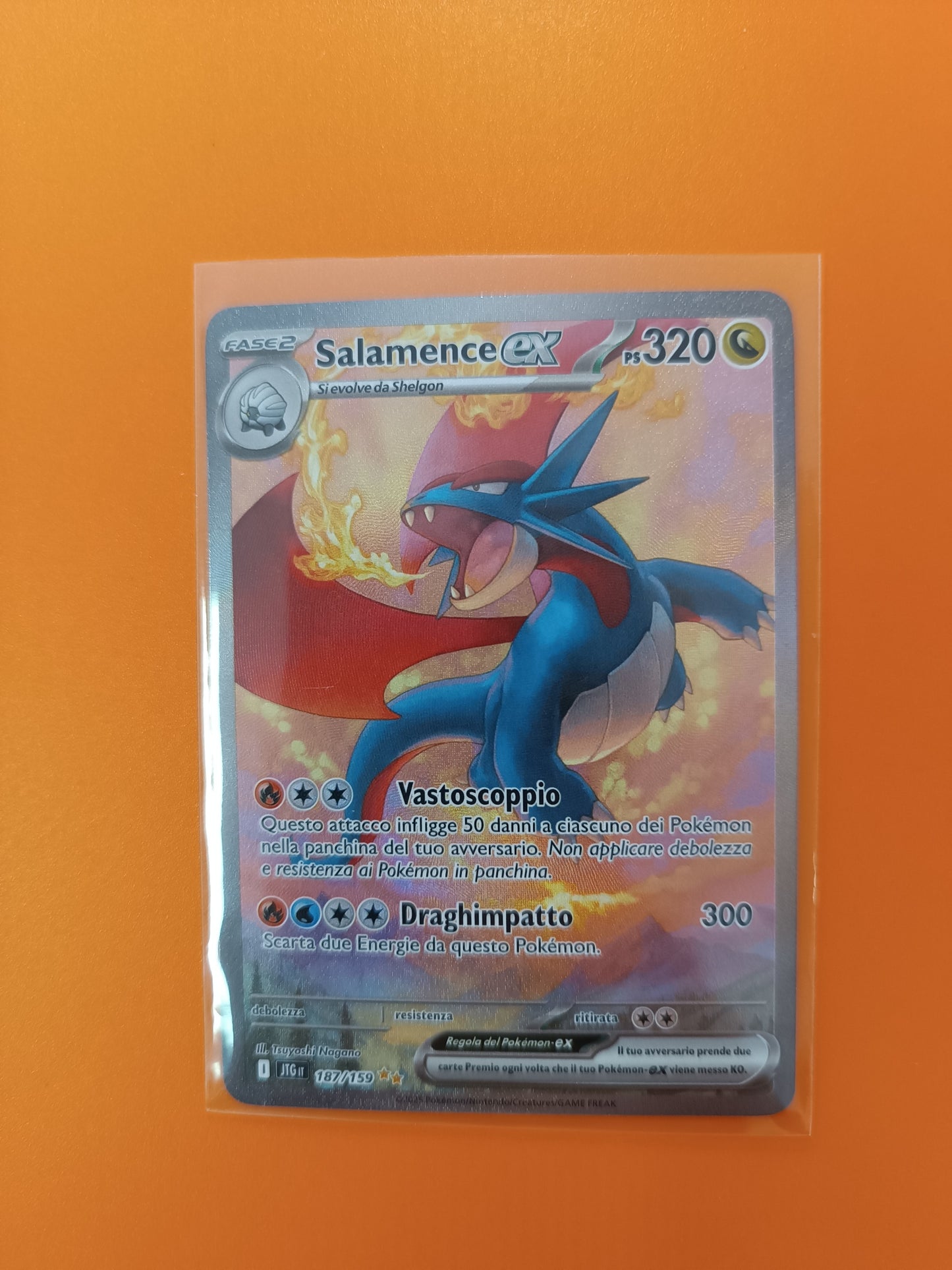 Salamence ex (JTG 187) Raw