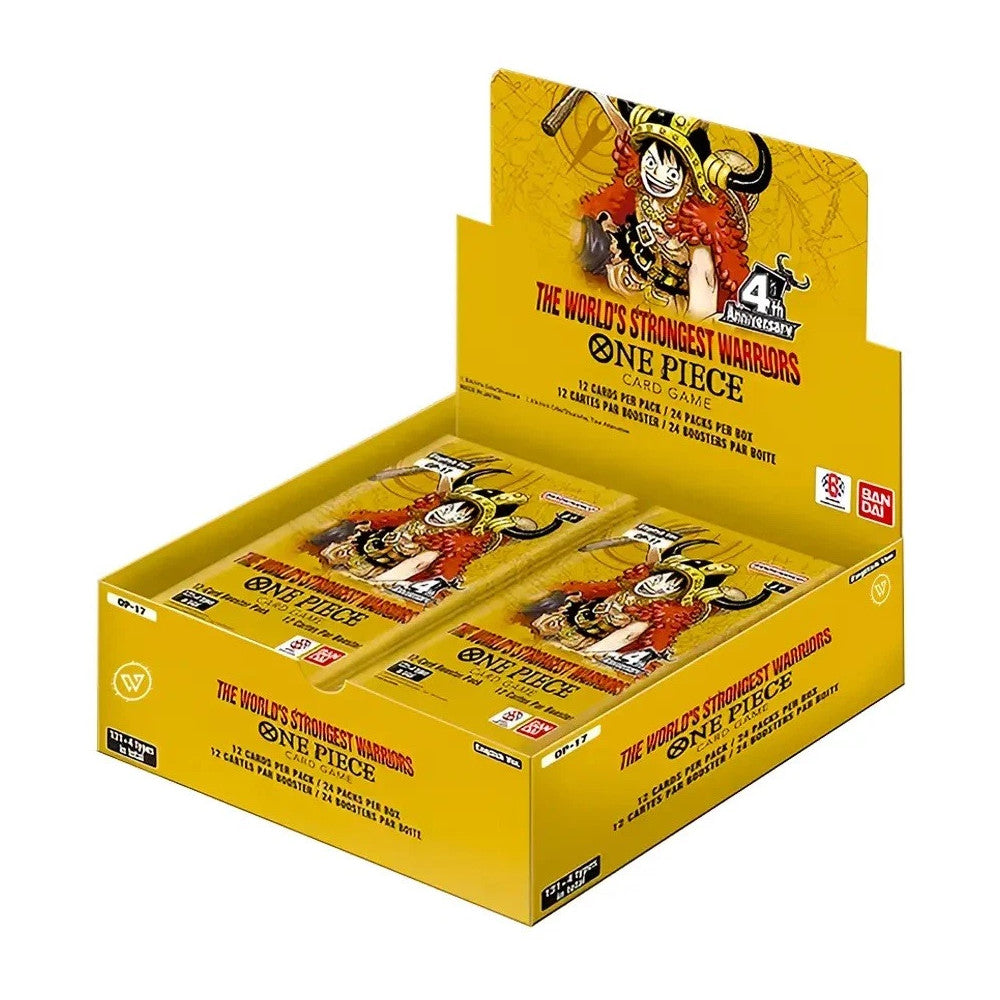 One Piece OP-17 The World's Strongest Warriors Booster Box ENG 24 bustine