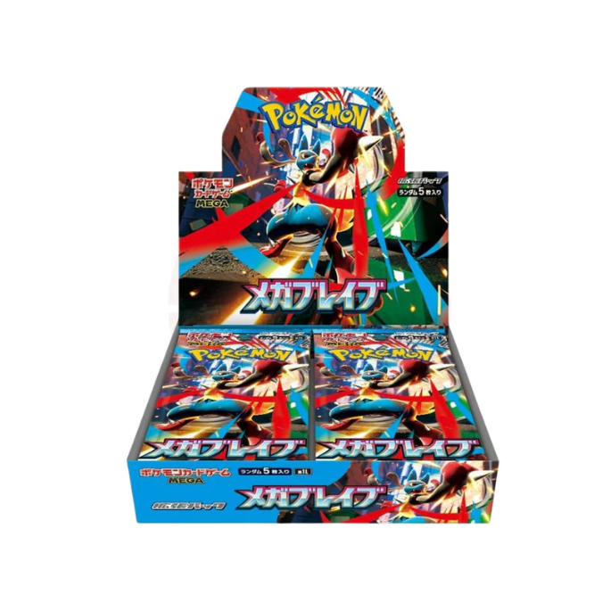 Box Pokémon Mega Brave giapponese 30 bustine