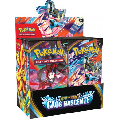 Booster box italiano 36 bustine caos nascente