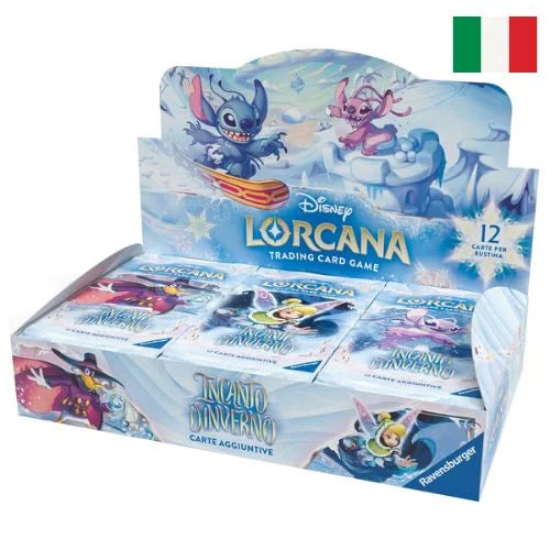 Booster box disney Lorcana incannto d'inverno