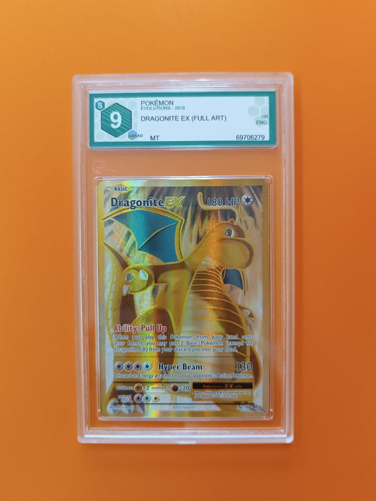 Dragonite ex evoluzioni gradato graad 9