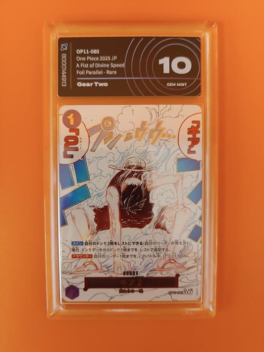 Carta gradata Aigrading 10 Gear two op11-080