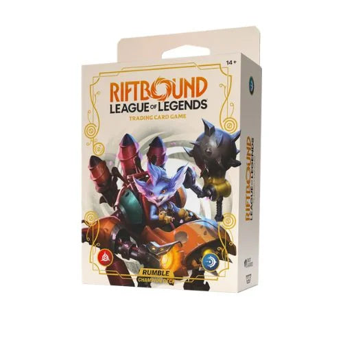 Rumble Deck Riftbound: League of Legends – Spiritforged Champion Deck ENG