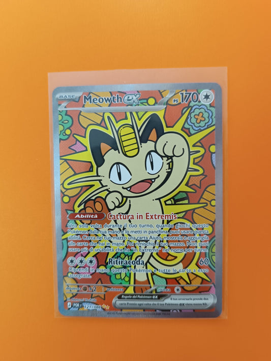 Meowth ex (POR 121) Raw