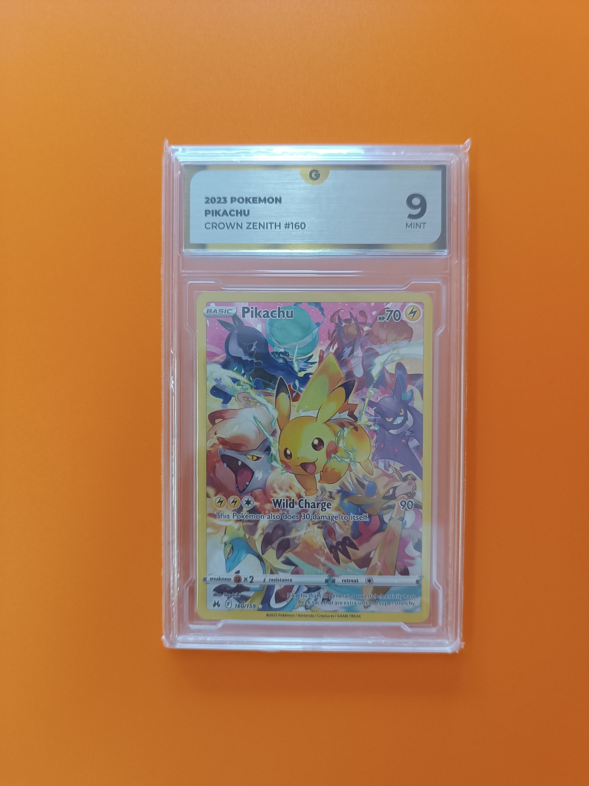 Pikachu Crown Zenit grata 9 gg