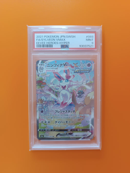 Carta Gradata Sylveon vmax psa 9