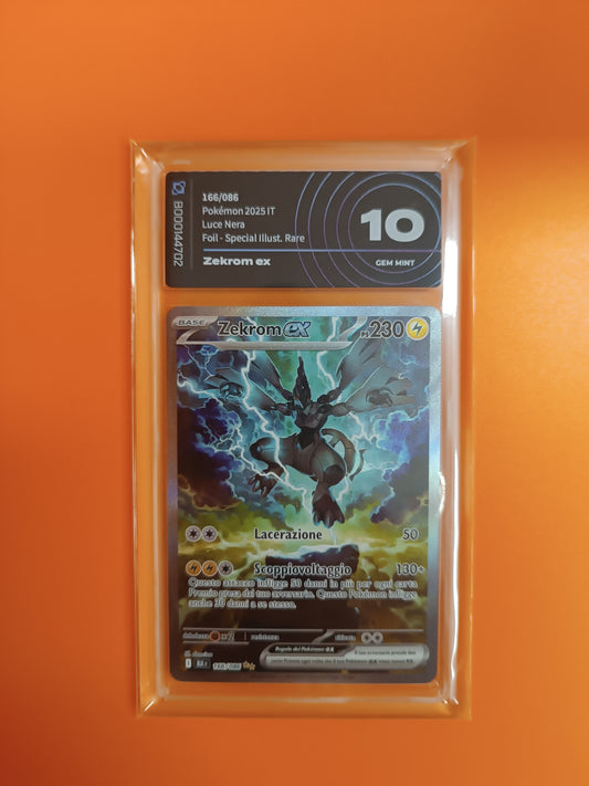 CArta Gradata Zekrom ex ita Aigrading 10