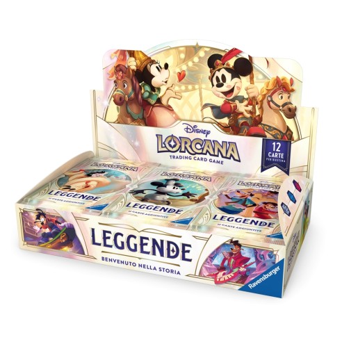 Disney Lorcana  Leggende - Booster Box - 24 Buste - ITA