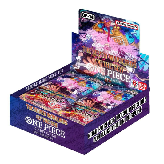 The Seven Warlords of the Sea booster box one piece op 14