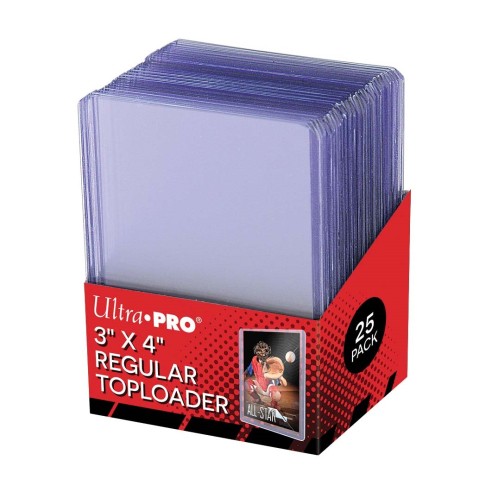 Ultra Pro - Top loader Bordo Trasparente Clear Regular (25 pezzi)