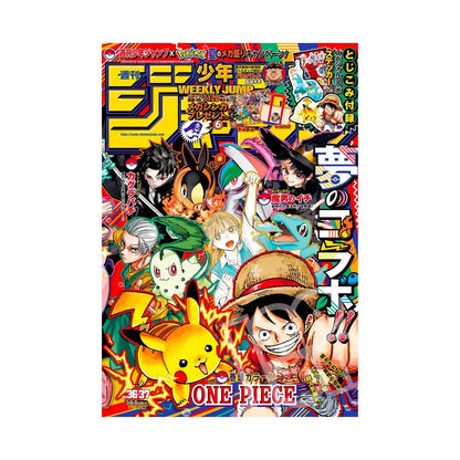 Weekly Shonen Jump collaborazione Pokemon One Piece